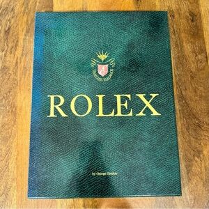 Rolex Timeless Elegance Watch Book George Gordon Certificate lst Ed No. 25775